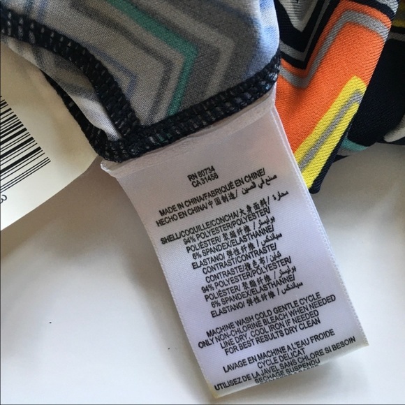 BCBGMaxAzria Sleeveless Chevron Print Dress XS - Picture 3 of 10